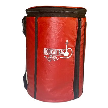 BOLSA HOOKAHBAG NARGUILE COURO VERMELHO (P)