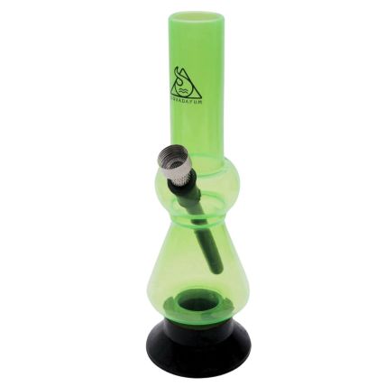 BONG DE ACRILICO SQUADAFUM 28CM VERDE