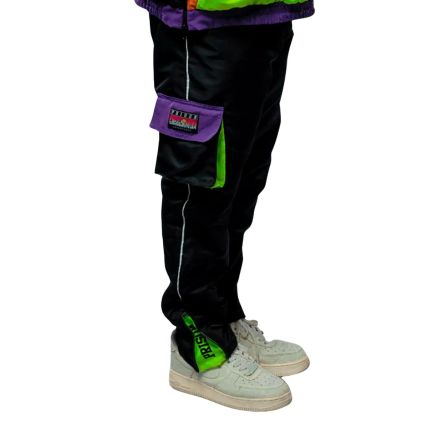 CALCA JOGGER PRISON ADVENTURE RECORTE NEON