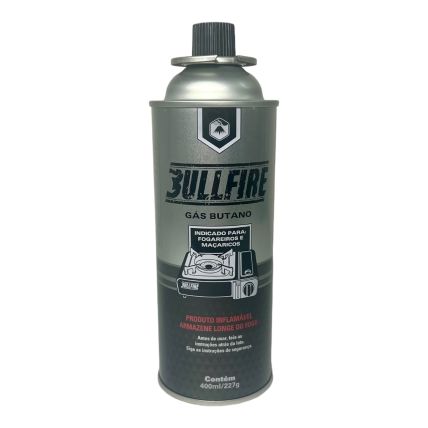 GAS REFIL VOLCANO BULLFIRE PARA FOGAREIRO