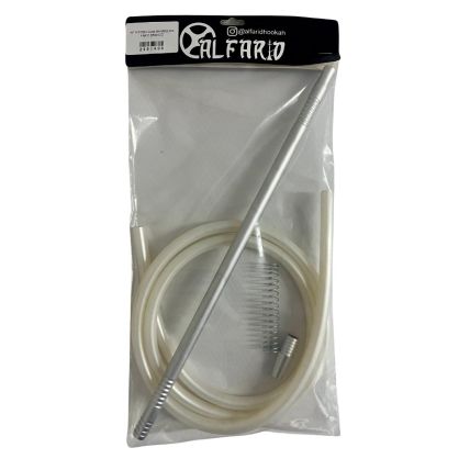 MANGUEIRA SILICONE COM PITEIRA ALFARID BRANCO