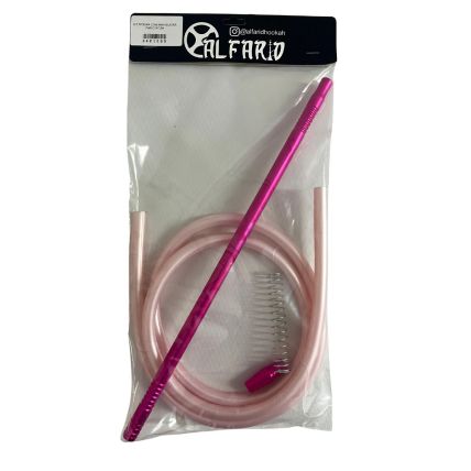 MANGUEIRA SILICONE COM PITEIRA ALFARID ROSA
