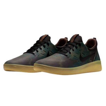 NIKE TENIS SB NYJAH FREE 2.0 TAM.40 PRETO/VERDE