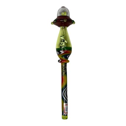 PITEIRA DE VIDRO ART BONGS ABDUÇÃO