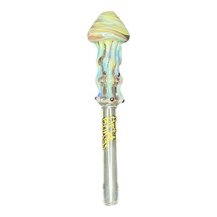 PITEIRA DE VIDRO ART BONGS AGUA VIVA (CORES)