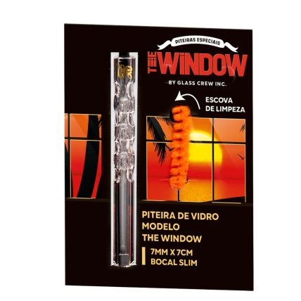 PITEIRA DE VIDRO GLASS CREW THE WINDOW