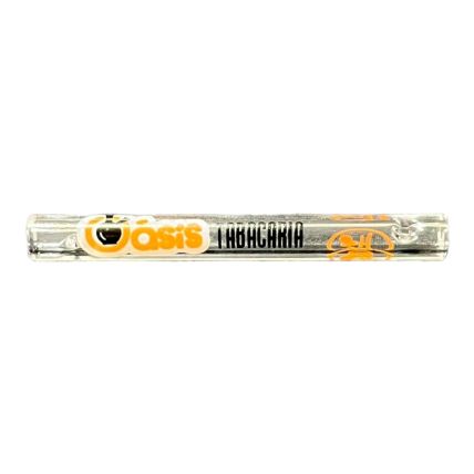 PITEIRA DE VIDRO HIPPIE BONG OASIS TRANSPARENTE 5/6MM