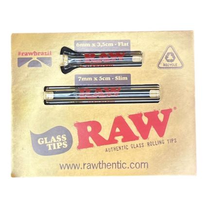 PITEIRA DE VIDRO RAW FLAT AND SLIM