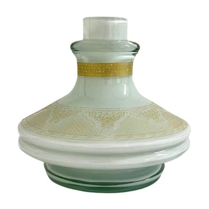 VASO ALADIN DELUX GOLD BRANCO (P)